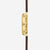 alt="Naos Solar dark green gold bridle 20 dark brown profile grey"