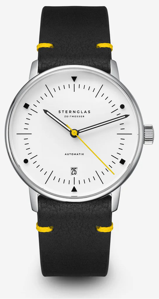 Sternglas Naos Edition Bauhaus X Automatikuhr • Vollflächiges Luminova | S02-NAI23-VI22