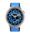 Swatch Big Bold Irony SB07S106 Armbanduhr Blau • Edelstahlgehäuse • Markantes Bold-Design