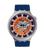 Swatch Big Bold Irony SB07S114 Armbanduhr Orange • Sandgestrahltes Edelstahlgehäuse • Leuchtzeiger