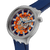 Swatch Big Bold Irony SB07S114 Armbanduhr Orange • Sandgestrahltes Edelstahlgehäuse • Leuchtzeiger, Bild 3