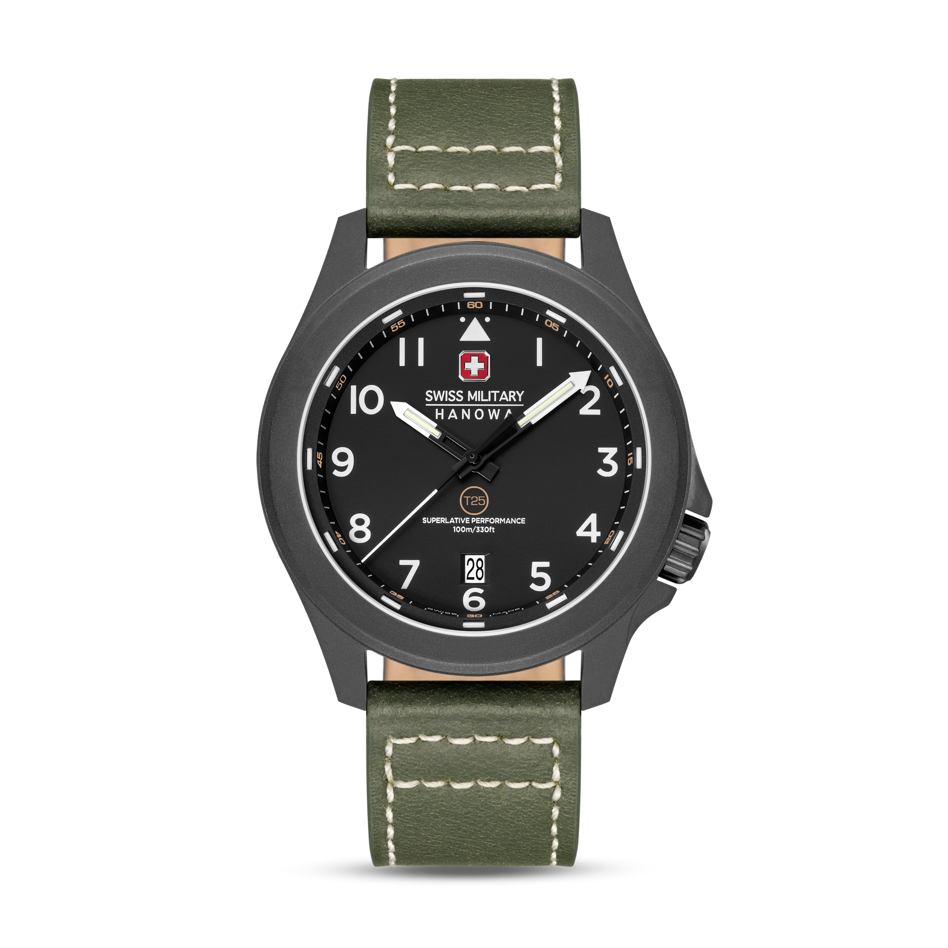 Swiss Military Hanowa Fieldmaster SMWGB0005240 Herren • Tritium-Leuchtröhren • Saphirglas Swiss Made