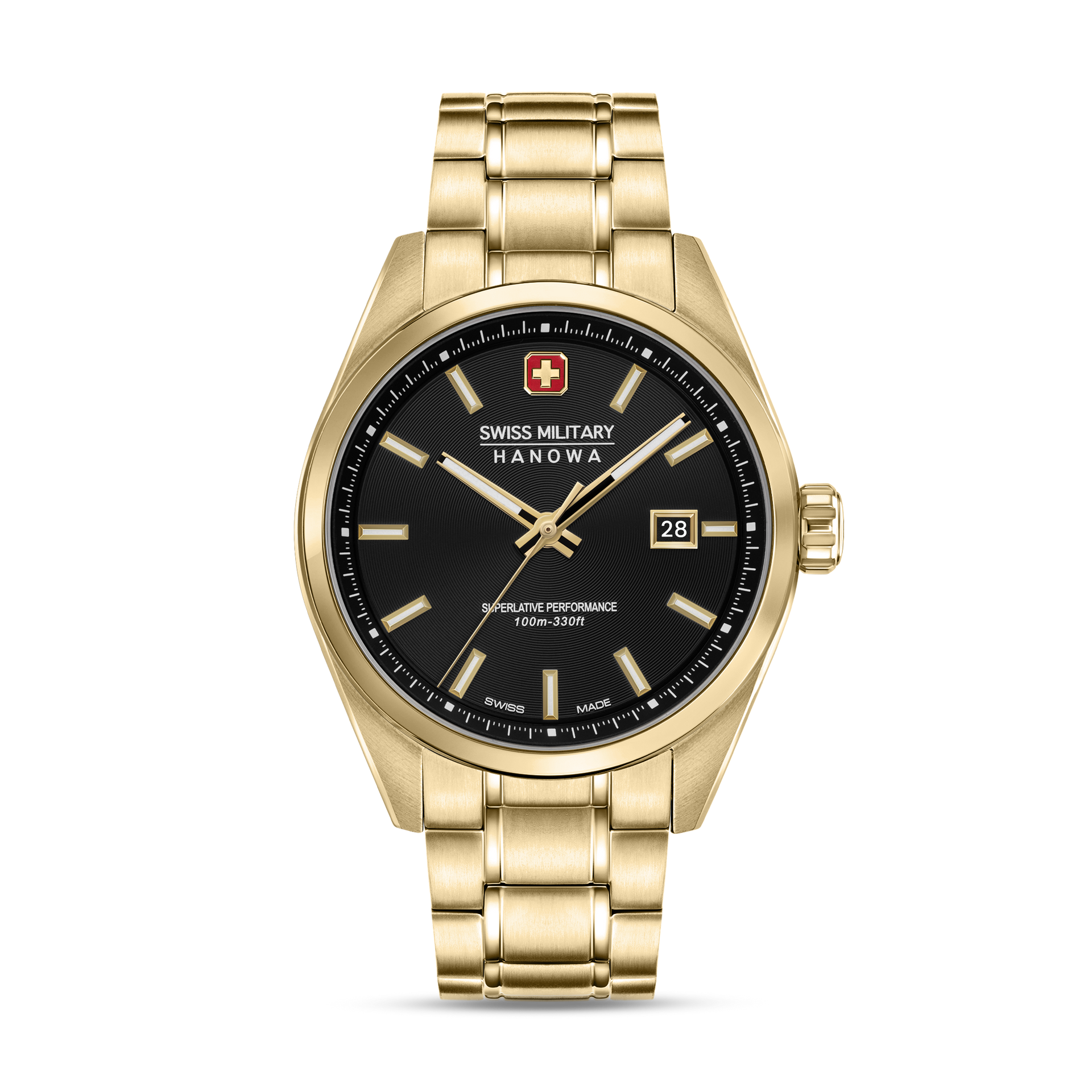 Swiss Military Hanowa Pioneer SMWGH0004110 Herren • Saphirglas • 10 ATM Wasserdicht