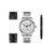 Swiss Military Hanowa Thunderbolt SMWGI0005701-SET Herrenuhr Weiß • Saphirglas • Chronograph Set 10 ATM
