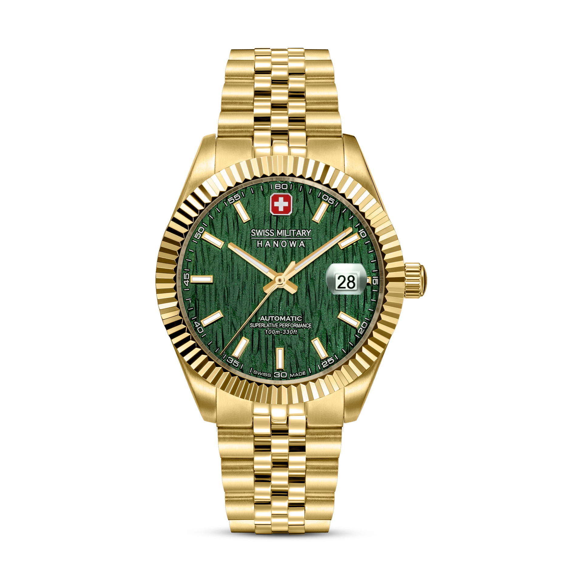 Swiss Military Hanowa Master Diligenter SMWGL0005412 Herren • Automatikwerk Soprod P024 • Saphirglas