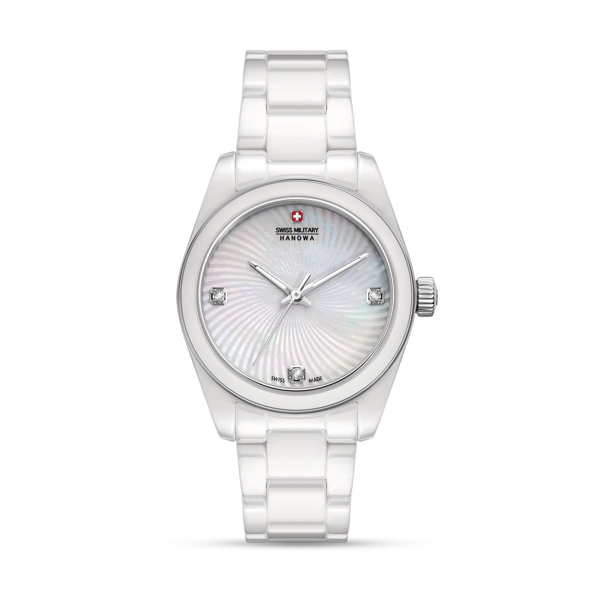 Swiss Military Hanowa Swiss Recruit Lady Ceramic SMWLG0005101 Damen • Saphirglas • 5 ATM Wasserdicht