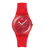 Swatch Originals Medium SO28Z122 Damenuhr Rot • Quarzwerk • Valentinstag Edition