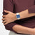 Swatch What If - Square SO34T700 Armbanduhr Beige • Bioceramic-Gehäuse • Quadratisches Design, Bild 10