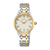 Seiko SRZ540P1 Damen Armbanduhr Silber • Saphirglas • Diamant-Zifferblatt