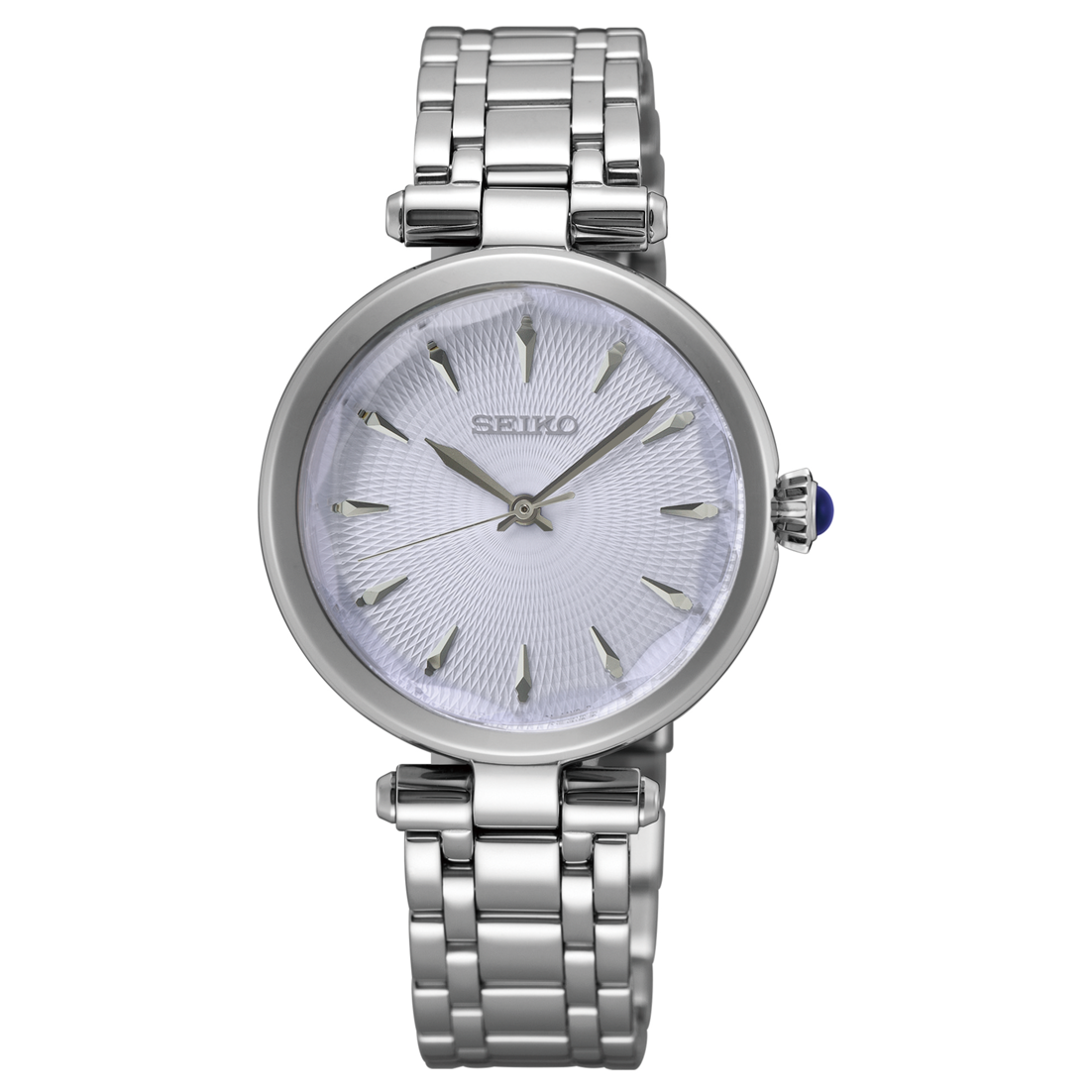 Seiko Classic SRZ553P1 Damen Armbanduhr • Hardlex-Kristallglas • 5 Bar Wasserdicht