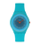 Swatch Skin SS08N114 Radiantly Teal Damenuhr • Ultra-dünnes Gehäuse aus biobasierten Materialien • Farbverlauf-Zifferblatt