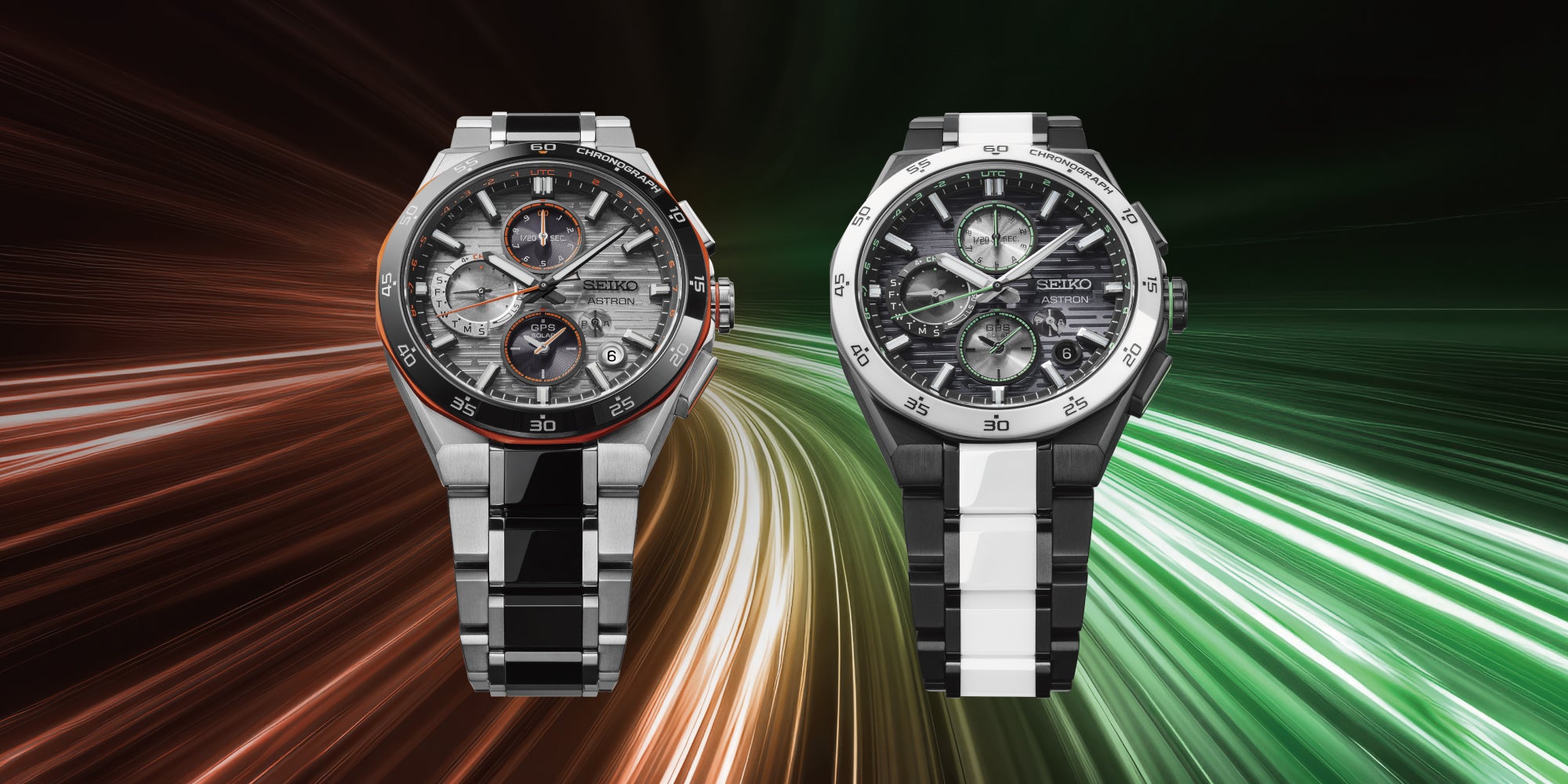 Seiko Astron SSH183J1 Herrenuhr • GPS Solar Chronograph • Titan Limitierte Edition