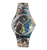 Swatch Originals Large SUOZ366 Pollock's Alchemy Armbanduhr Transparent • Transparentes Gehäuse • Swatch x Guggenheim
