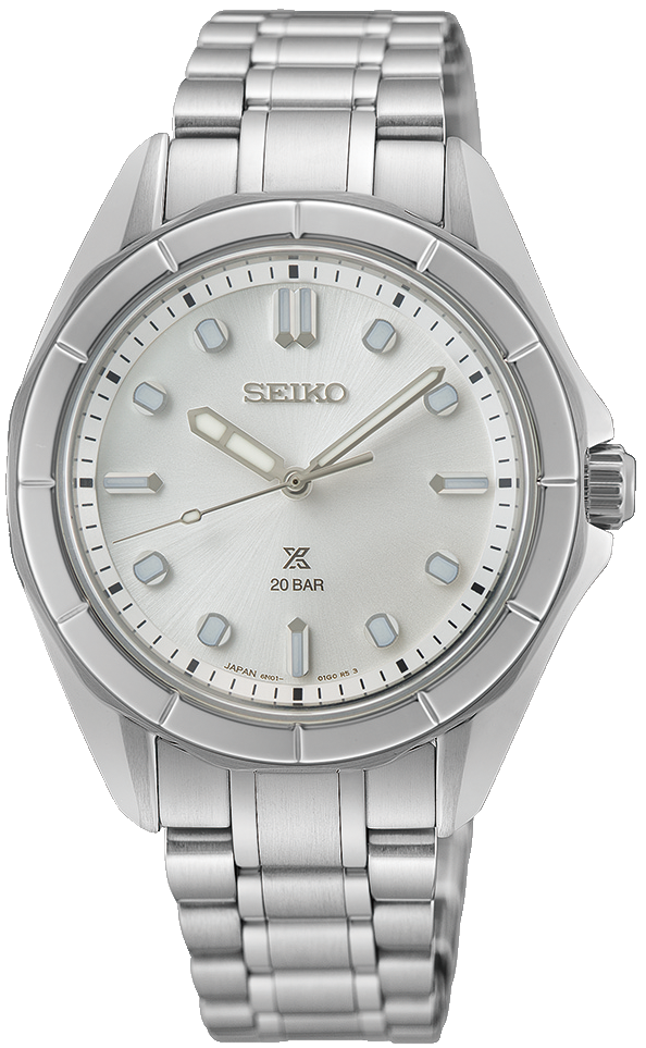 Seiko SUR595J1 Men's Watch • Sapphire Crystal • 10 bar Water Resistant