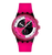 Swatch New Chrono Plastic SUSB110 Armbanduhr Fuchsia • Chronograph • Leuchtzeiger, Bild 8