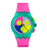 Swatch Neon Flash Arrow SUSG408 Herrenuhr Mehrfarbig • Chronograph mit Tachymeter • Leuchtende Zeiger, Bild 9