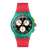 Swatch Neon Emerald Chrono SUSG409 Herren • Transparentes Grün • Leuchtzeiger & Tachymeter, Bild 8