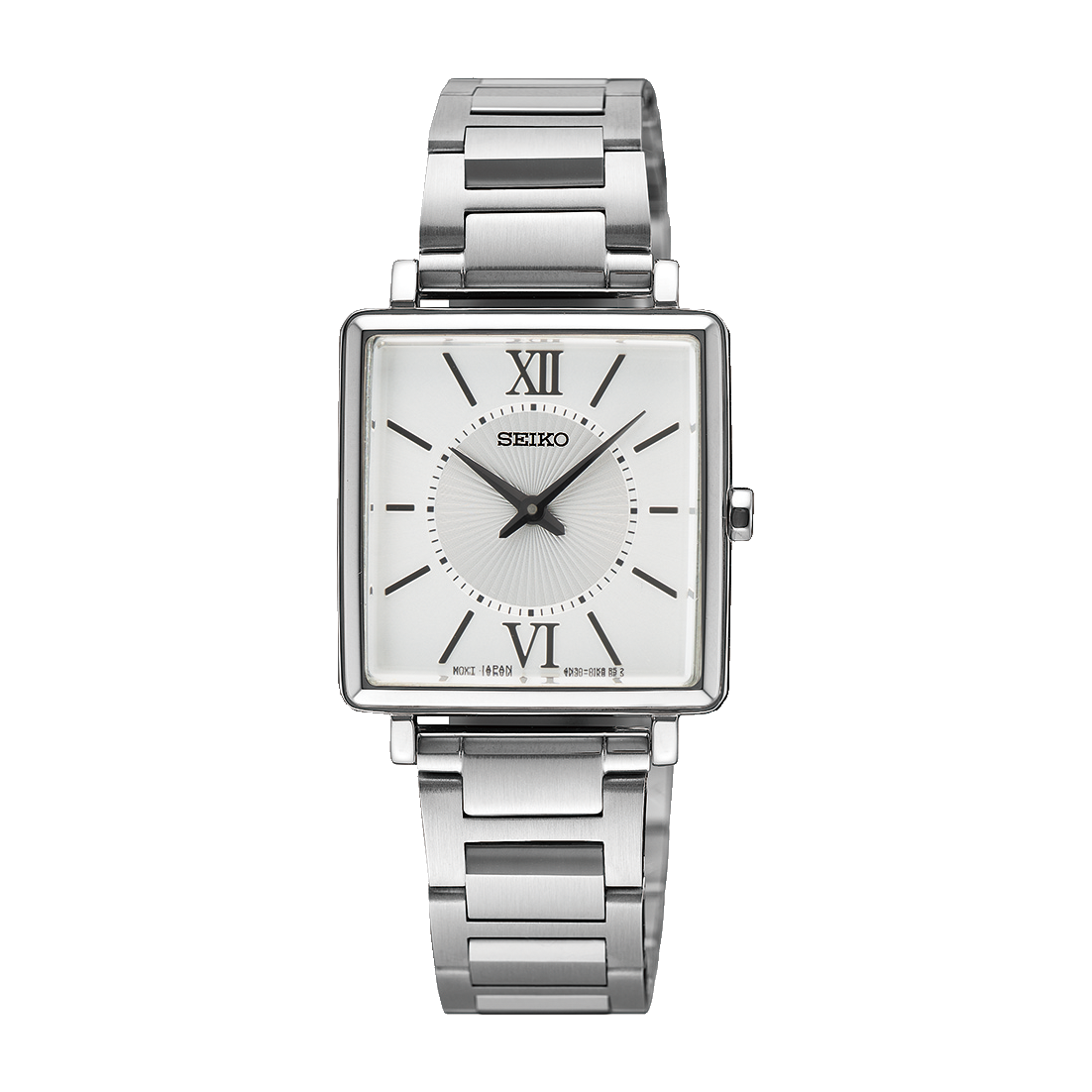 Seiko SWR111P1 Damen Armbanduhr Silber • Hardlex-Glas • 5 ATM Wasserdicht