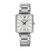 Seiko SWR111P1 Damen Armbanduhr Silber • Hardlex-Glas • 5 ATM Wasserdicht
