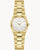 Bulova Super Seville 97L189 Damen Armbanduhr Silber-Gold • Saphirglas • Quarzwerk