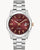 Bulova Surveyor 98B422 Herren Automatikuhr Bicolor/Weinrot • Saphirglas • Automatikwerk Kaliber 8215