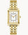 Bulova Sutton 97L186 Damen Armbanduhr Weiß/Gold • Mineralglas • Quarzwerk GL22