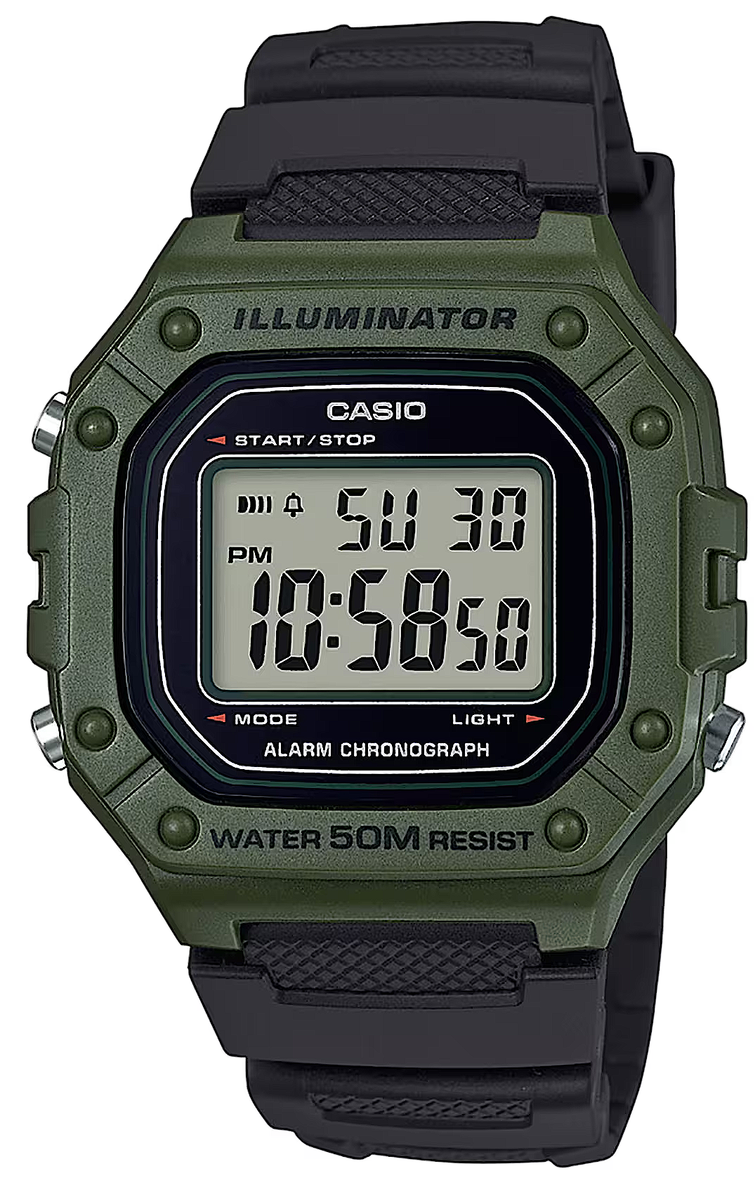 Casio Vintage W-218H-3AVEF Watch • Iconic Retro Design • 7-Year Battery