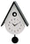 AMS Plastic Wall Clock • Modern Cuckoo Call • Precise Quartz Movement