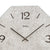 AMS Quarz W9716 Wanduhr • Holzgehäuse • Bedrucktes Zifferblatt