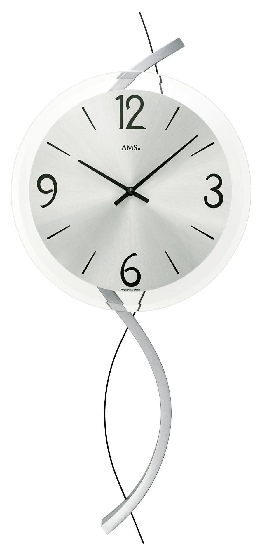 AMS Wall Clock • Precise Movement • Modern Design
