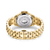 Thomas Sabo Divine Jewellery Stone WA0436 Damenuhr Goldfarben • Malachit-Zifferblatt mit Zirkonia-Indizes •