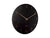 Karlsson Charm Engraved Numbers KA5762BK Wanduhr Schwarz • Gravierte Ziffern • Goldene Zeiger, Bild 2