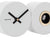 Karlsson Duo Cuckoo KA5789WH Wanduhr Weiß • Kuckucksruf zur vollen Stunde • Geräuscharmes Sweep-Uhrwerk, Bild 3