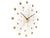 Karlsson Sunburst Large KA4859GD Wanduhr Gold • Strahlend-goldenes Kristall-Design • Auffälliger Sonnenschliff, Bild 2