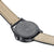 Luminox Herrenuhr mit geprägter Gehäuseboden-Gravur und beigem Lederarmband