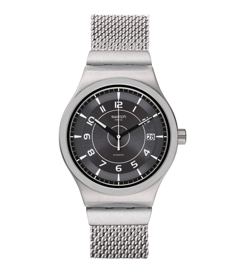 Swatch Sistem 51 Irony YIS418MB Damen • Automatikwerk mit 90h Gangreserve • Schweizer Präzision