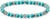 Beaded Bracelet with Ornate Elements - 925 Sterling Silver