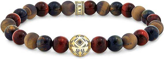 Tiger's Eye Beaded Bracelet - Thomas Sabo Model: A2145-324-2