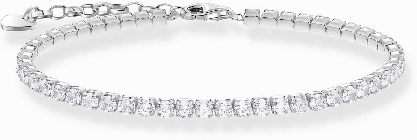 Tennis Bracelet with White Zirconia Stones - Thomas Sabo Model: A2167-051-14-L19V