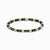 Beaded Bracelet with Imitation Malachite, Tiger's Eye, Jasper - Thomas Sabo Model: A2183-468-7-L19