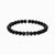Beaded bracelet made of obsidian and black zirconia stone - Thomas Sabo Model: A2194-705-11-L21