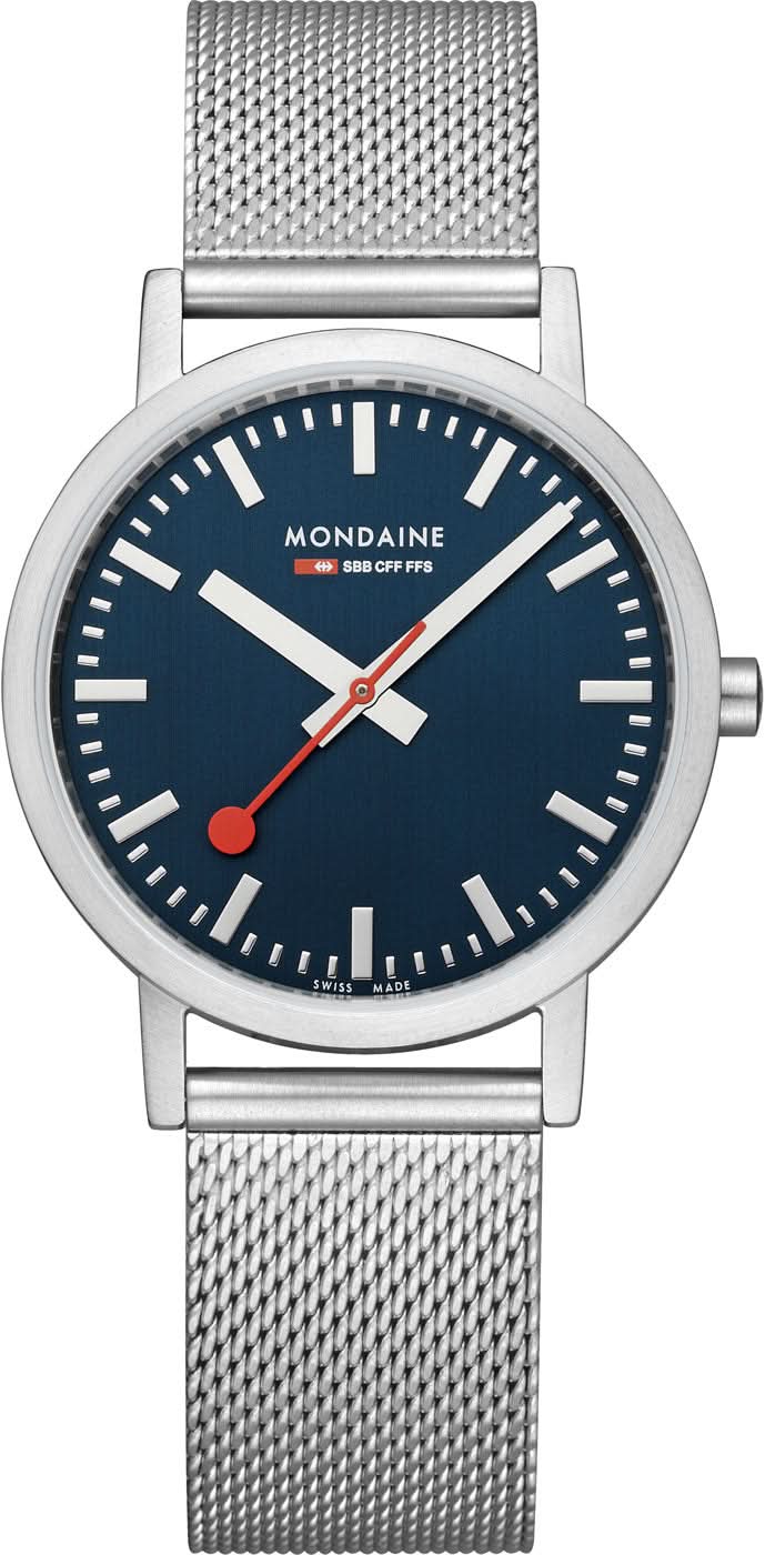 Mondaine Classic A660.30314.40SBJ Unisex Watch • Swiss Design • Milanese