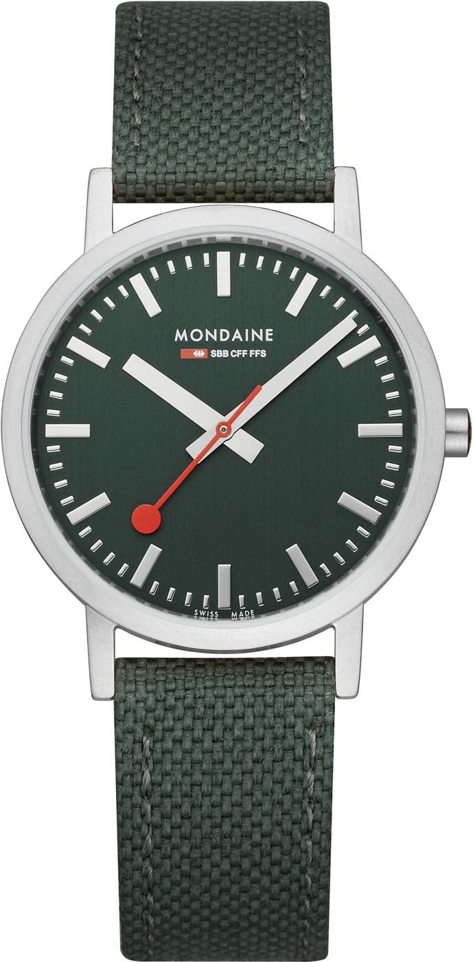 Mondaine Classic A660.30314.60SBF Unisex Watch • Swiss SBB Design • Sustainable