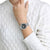 Mondaine Classic A660.30314.60.SBJ Unisex Watch • Swiss Railway Clock Design • Forest Green Dial