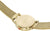 Mondaine Classic A660.30360.40.SBM Unisex Watch • Gold / Deep Ocean Blue • Swiss Railway Clock Design