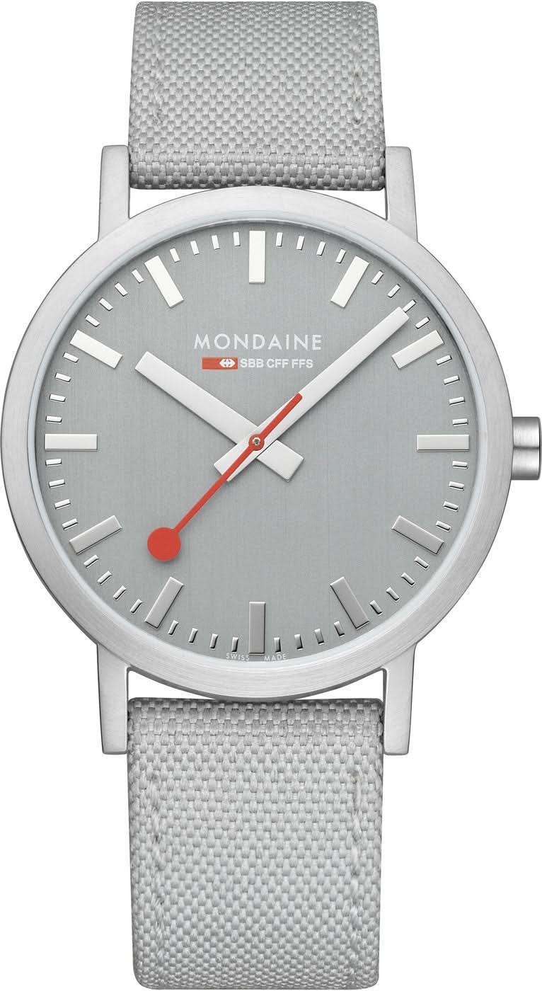 Mondaine Classic A660.30360.80.SBH Unisex Watch • Swiss Railway Clock Design • Iconic Readability