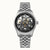 Ingersoll The Maverick I17403 Herrenuhr Silber • Automatikwerk • Skelett-Zifferblatt