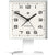 Newgate Victor Alarm Clock 14x10x9 cm Acrylic • Silent Sweep Quartz • Retro Design