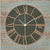 AMS Wall Clock 50x50x4 cm Wood • Modern Quartz Movement • High-Quality Wooden Case