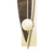 AMS Design W7453 Wall Clock • Quartz Pendulum Movement • Brass Details